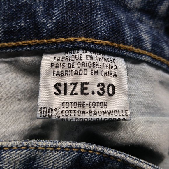 Robot Boot Cut Jeans Men's 30 C675 - Picture 8 of 9